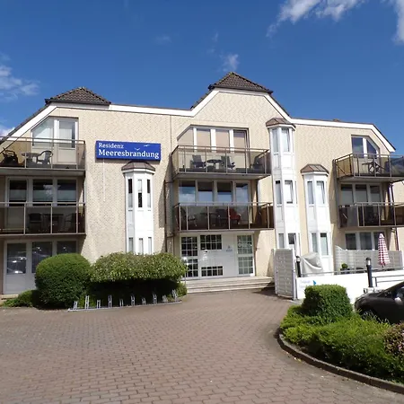 Lägenhet Residenz Meeresbrandung 11 Mit Verglastem Balkon Und Meerblick , Einbaukueche ,2 X Tv,schwimmbad, Sauna , Reservierter Stellplatz, Wlan ! *